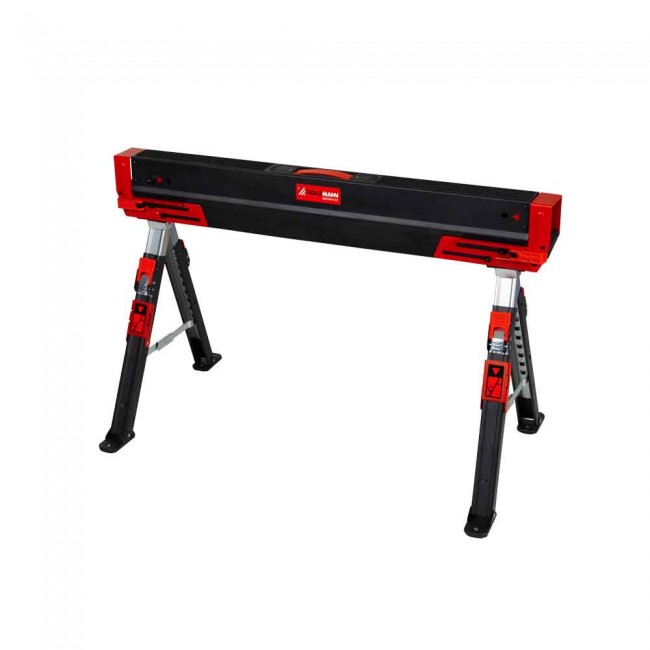 Tréteau pliable et ajustable en hauteur - charge 590 kg - AB1085FLEX - Bricozor 1.jpg HOLZMANN