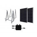 Pack système solaire pour balcon - KS SBS800-SET3 KONNER & SOHNEN