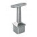 Support pour main courante carrée 40 x 40 mm - inox
