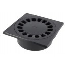 Siphon de sol PVC 150x150 mm avec emboîture extérieure verticale SC504 NICOLL