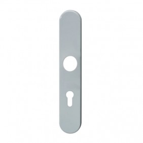 Plaques clé I pour poignées de porte - polyamide blanc - 111 HEWI