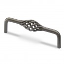 Poignée de meuble Malaca - entraxe 128 mm - hauteur 40 mm - par 4 HETTICH