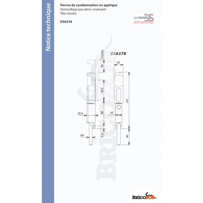 Verrou-DS6378.jpg LA CROISÉE DS
