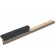 Brosse joaillerie manche bois - 220 mm - lot de 12