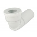 Pipe WC orientable universelle - diamètre 100 mm NICOLL