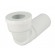 Pipe WC orientable universelle - diamètre 100 mm