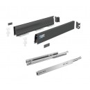 Kit tiroir simple InnoTech Atira - hauteur 70 mm - Push to open 30 kg HETTICH