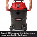 Aspirateur eau et poussières - 25L - puissance 1250W - TC-VC 1825 A - Bricozor 7.jpeg EINHELL