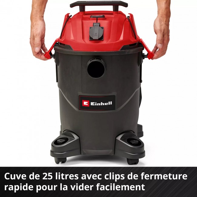 Aspirateur eau et poussières - 25L - puissance 1250W - TC-VC 1825 A - Bricozor 7.jpeg EINHELL