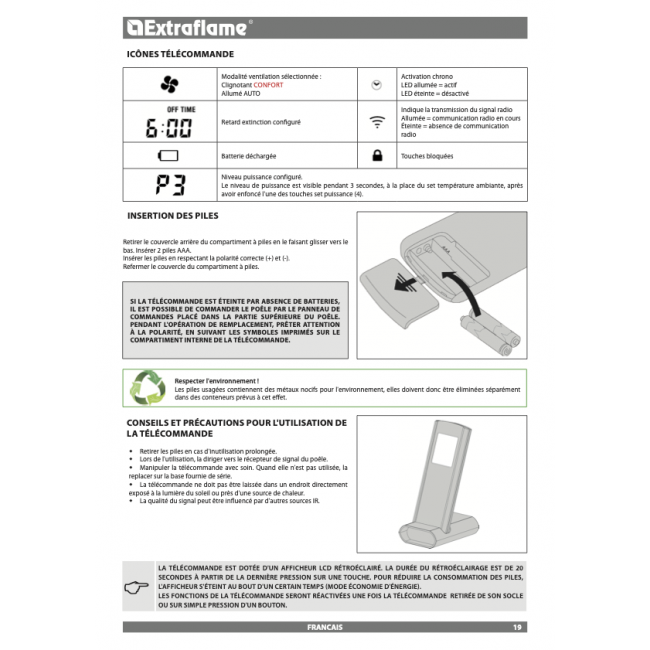 Notice Poêle à granulé air - Teorema - 10,0 kw 2.png LA NORDICA EXTRAFLAME