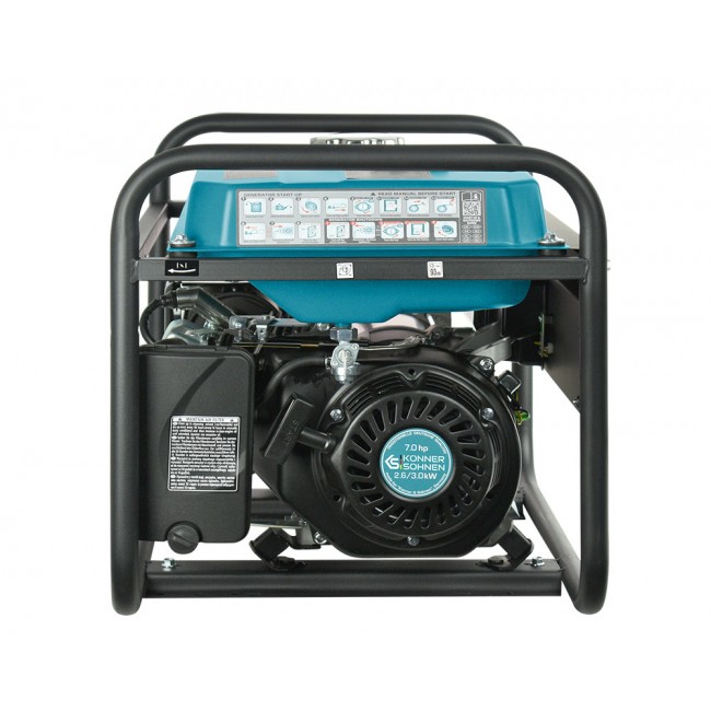 Groupe électrogène à essence - démarrage électrique - 3 kW - 230V - Bricozor 5.jpg KONNER & SOHNEN