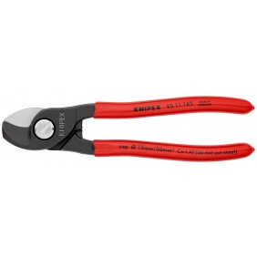 Coupe-câbles pour cuivre et aluminium - Ø15mm / 50mm² - gainage PVC KNIPEX