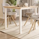 Pieds et cadre pour table - acier - rigide - 750x750 - blanc - Bricozor 2.jpeg EMUCA
