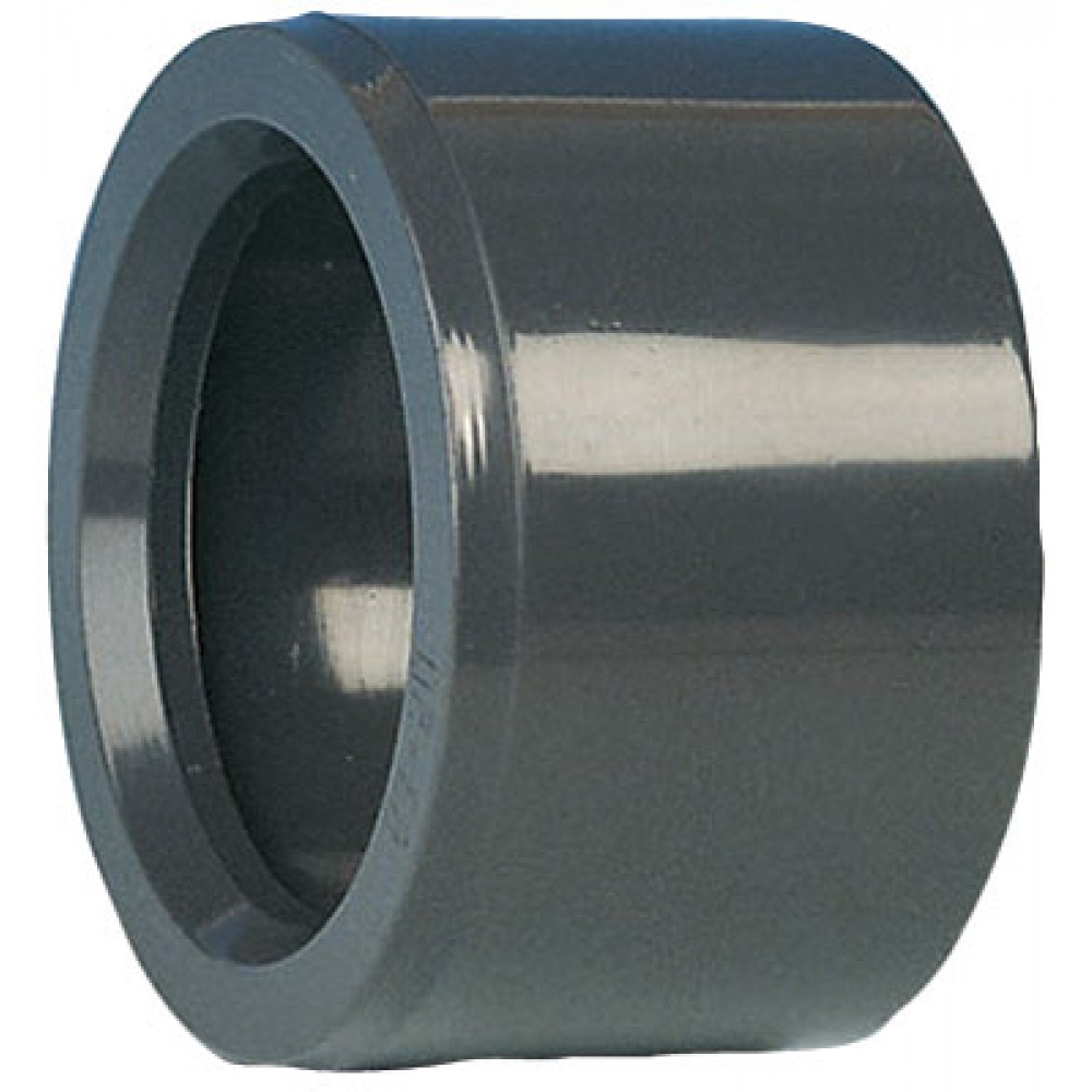 Douille Cannelée PVC Pression 30 Mm - Filetage Mâle 26x34 - Pour Adduction D'eau, Irrigation, Piscine