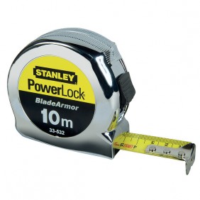 Mètre ruban - boitier ABS renforcé - Powerlock Blade Armor STANLEY