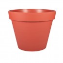 Pot rond orange terre battue - diamètre 60 cm  - 76 litres - Toscane 13614.jpg EDA PLASTIQUES