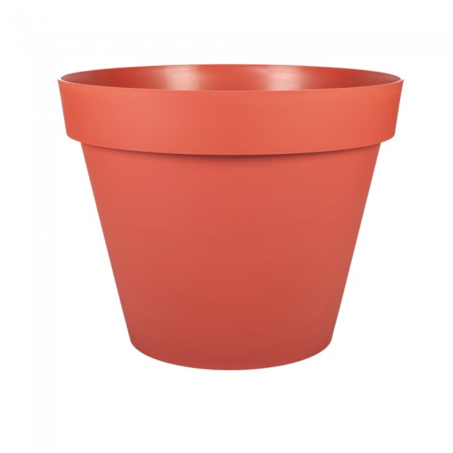 Pot rond orange terre battue - diamètre 60 cm  - 76 litres - Toscane 13614.jpg EDA PLASTIQUES