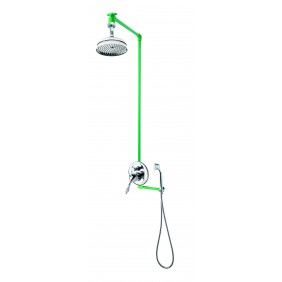 Colonne de douche encastrable plafond VARA avec mitigeur NAPOLI SARODIS