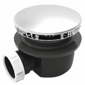 Bonde douche extra-plate diamètre 90 mm - sortie orientable - Minime VALENTIN