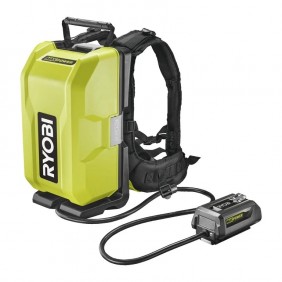 Support dorsal avec chargeur 6A pour batterie 36V MAX POWER - RY36BP3PA-0 RYOBI