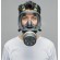 Masque complet polycarbonate classe 2 2150 - connexion universelle RD40