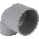 Coude pvc réduit femelle-femelle 90° NICOLL