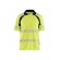 Polo de travail haute visibilité anti-UV 3595 - jaune fluo et bleu marine