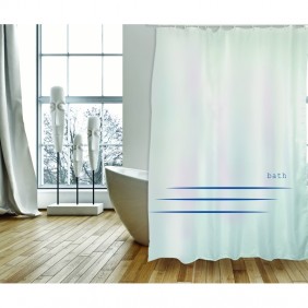 Rideau de douche - Polyester - 180x200 cm - Premium Pacco SPIRELLA