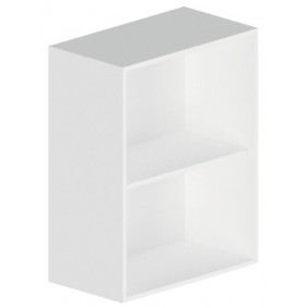 Caisson haut hauteur 770 mm profondeur 330 mm avec 1 tablette - blanc BRICOZOR