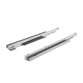Paire de coulisses à billes Quadro 4D V6 Silent System - tiroir bois 16 mm - 30 kg HETTICH