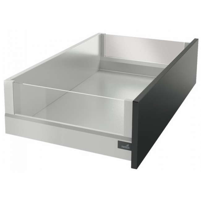 Tiroir ArciTech avec parois en verre DesignSide HETTICH