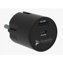 Chargeur rapide 2 ports USB A+C - 15W - Zeni+ SYNERCIA