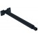 Fixation murale ajustable Clarence - finition noir