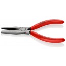 Pince à bec long et plat avec gainage PVC et finition polie KNIPEX