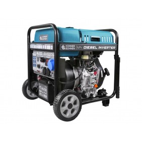 Groupe électrogène à Inverter diesel - 5,5 kW - 230V - KS 6100iDЕ ATSR KONNER & SOHNEN