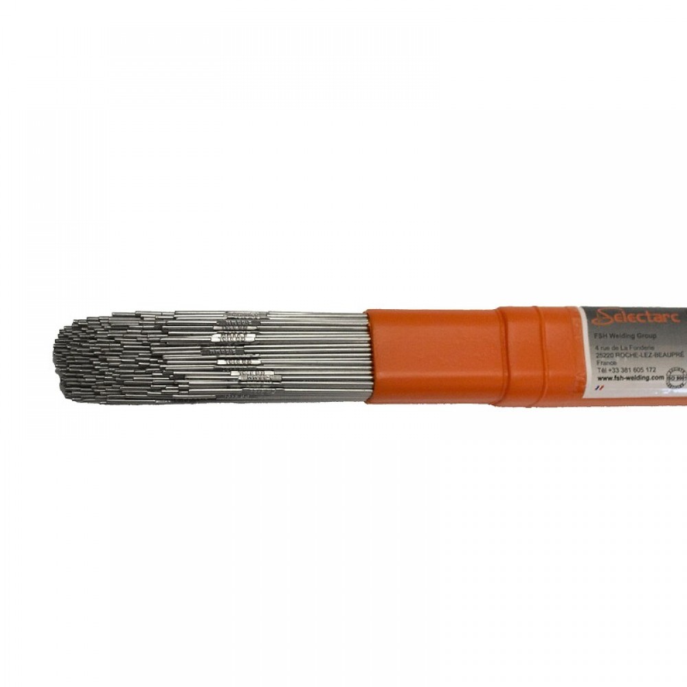 TEN-HIGH ER316L Aste TIG Per Acciaio Inox – Diametro 1,6 Mm, Lunghezza 1000 Mm, Confezione Da 10, Saldature Precise E Pulite