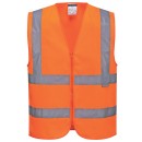 Gilet de travail haute visibilité avec ZIP C375 - orange fluo PORTWEST