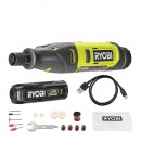Mini outil multifonctions 4V USB Lithium (1x2.0Ah) + 15 accessoires - RRT4-120GA15 RYOBI