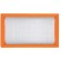 Filtre plissé plat pour aspirateur GAS 35 H AFC