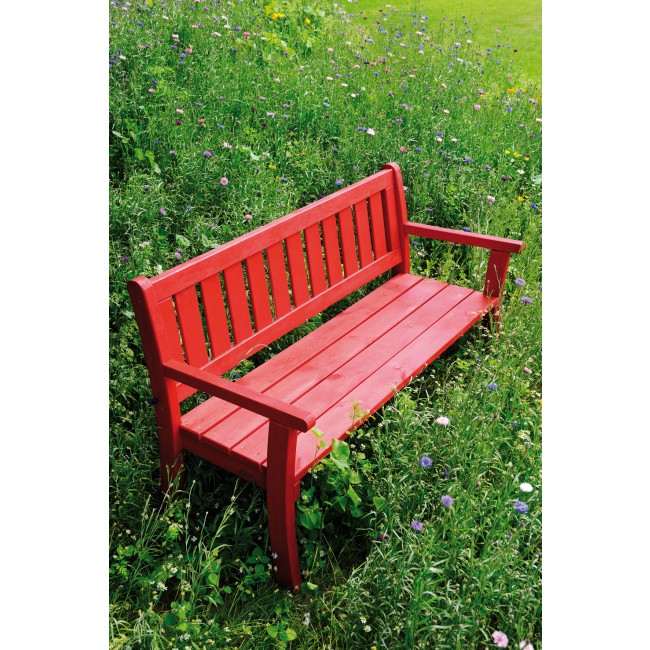 Banc de jardin en bois - longueur 150 cm - Philadelphia ...