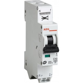 Disjoncteur automatique - PH+N - 4.5 kA - Unibis AEG
