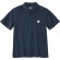Polo de travail à manches courtes Sleeve pocket - bleu