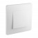 Boutons poussoirs complets - blanc mat - boîte de 10 - Caly