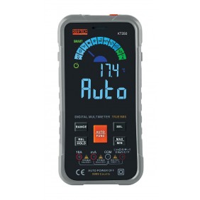 Multimètre TRMS intelligent automatique - écran OLED - format smartphone Turbo Tronic