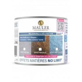 Effets matières no limit' - aspect rouille béton ou vert de gris Mauler