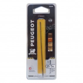 Lot de 12 lames à chantourner - 127x0,73x0,22 mm PEUGEOT