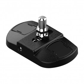 Crapaudine réglable Platimium pour bas de portail - Ø12 mm TIRARD