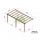 Pergola adossée en bois Lloret  6 x 3 x 2,49 m - PMA01163.jpg MADERLAND