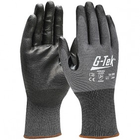 Gants manipulation de précision G-Tek 16-586 - gris - 12 paires PIP