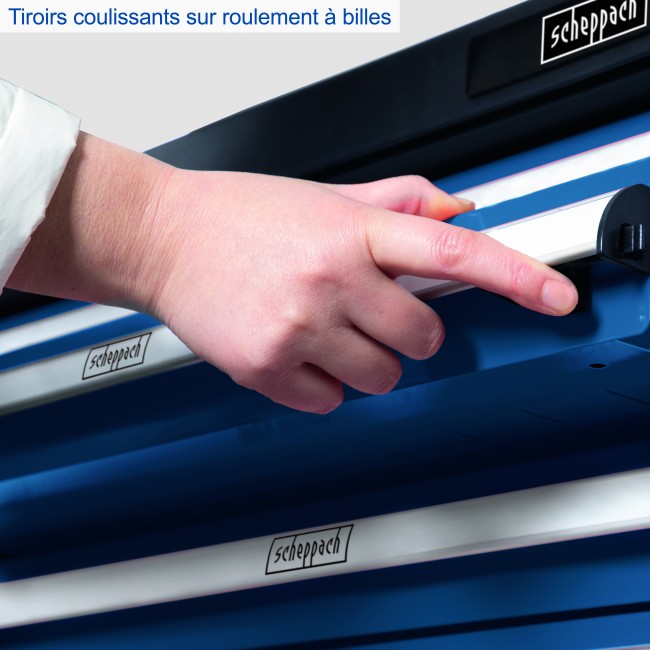 Servante d'atelier 7 tiroirs - charge max 450 kg - TW1000BT - Bricozor 3.jpg SCHEPPACH